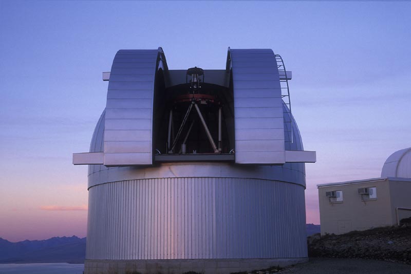 MOA Telescope at Dusk